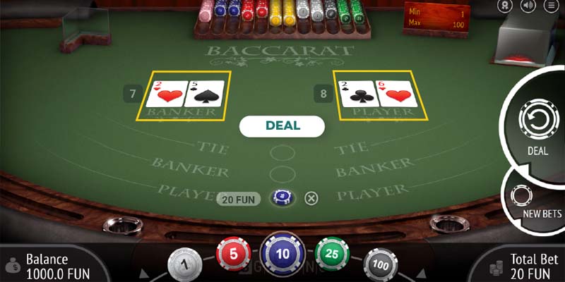 Luật chơi baccarat online từ A - Z