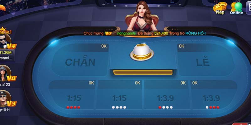 Các tùy chọn cược xóc đĩa online cơ bản